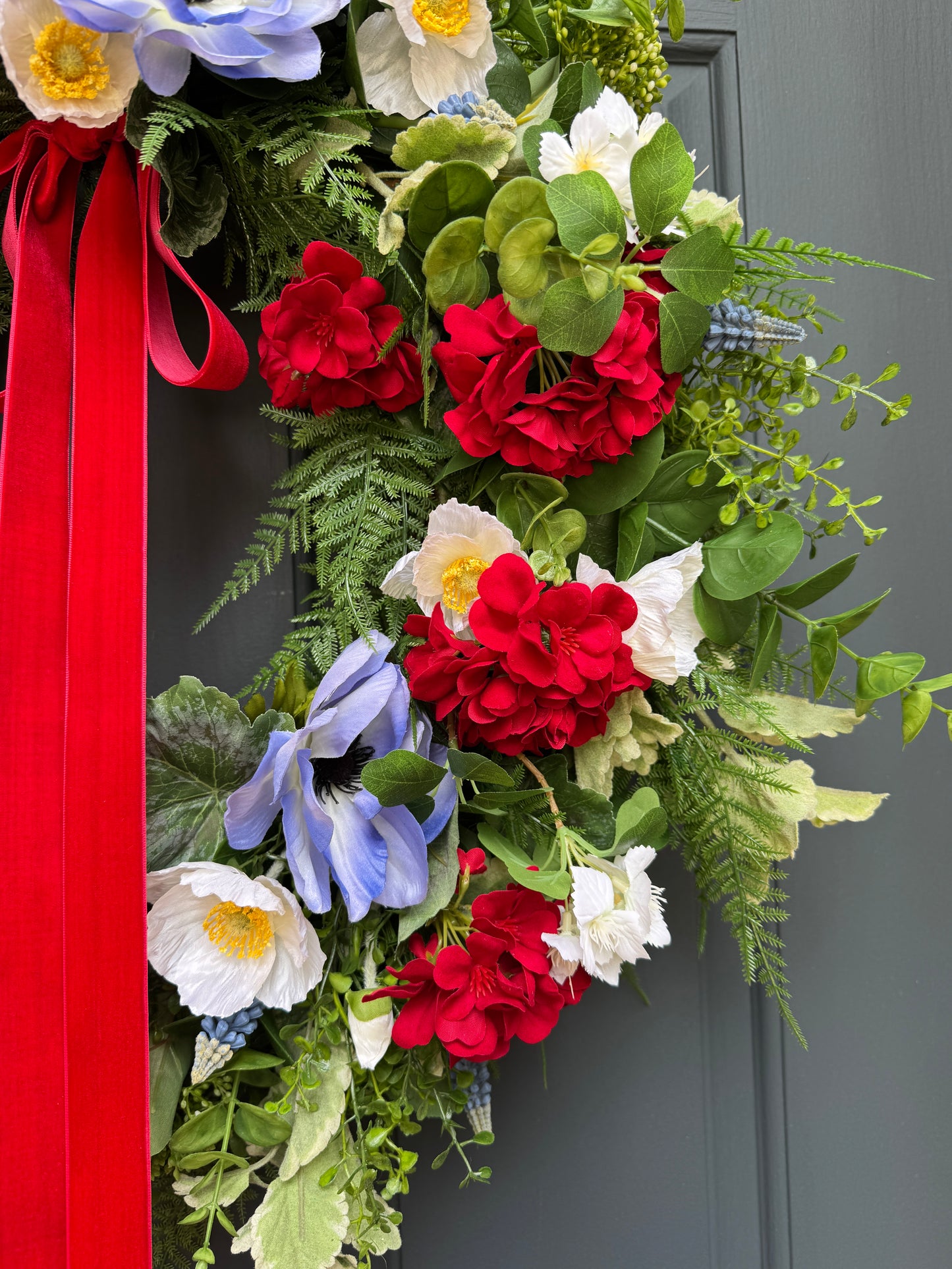 Americana Garden Wreath