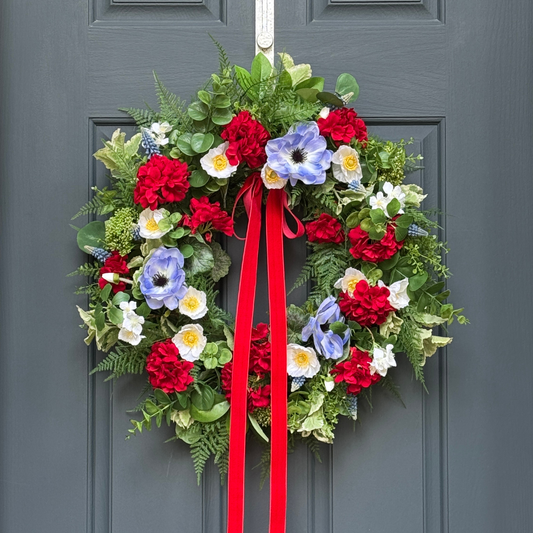 Americana Garden Wreath