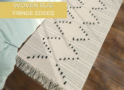 Extra Long Boho Style Accent Rug