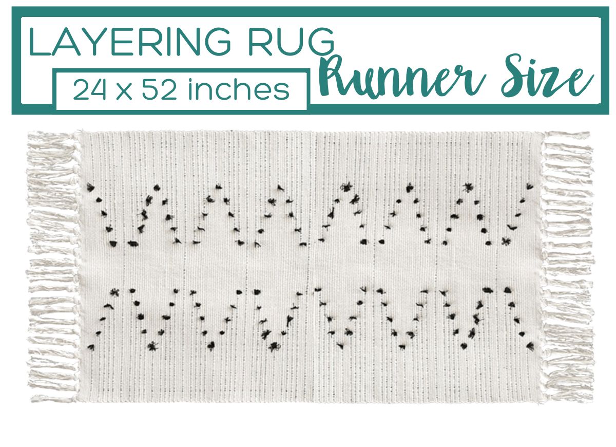 Extra Long Boho Style Accent Rug