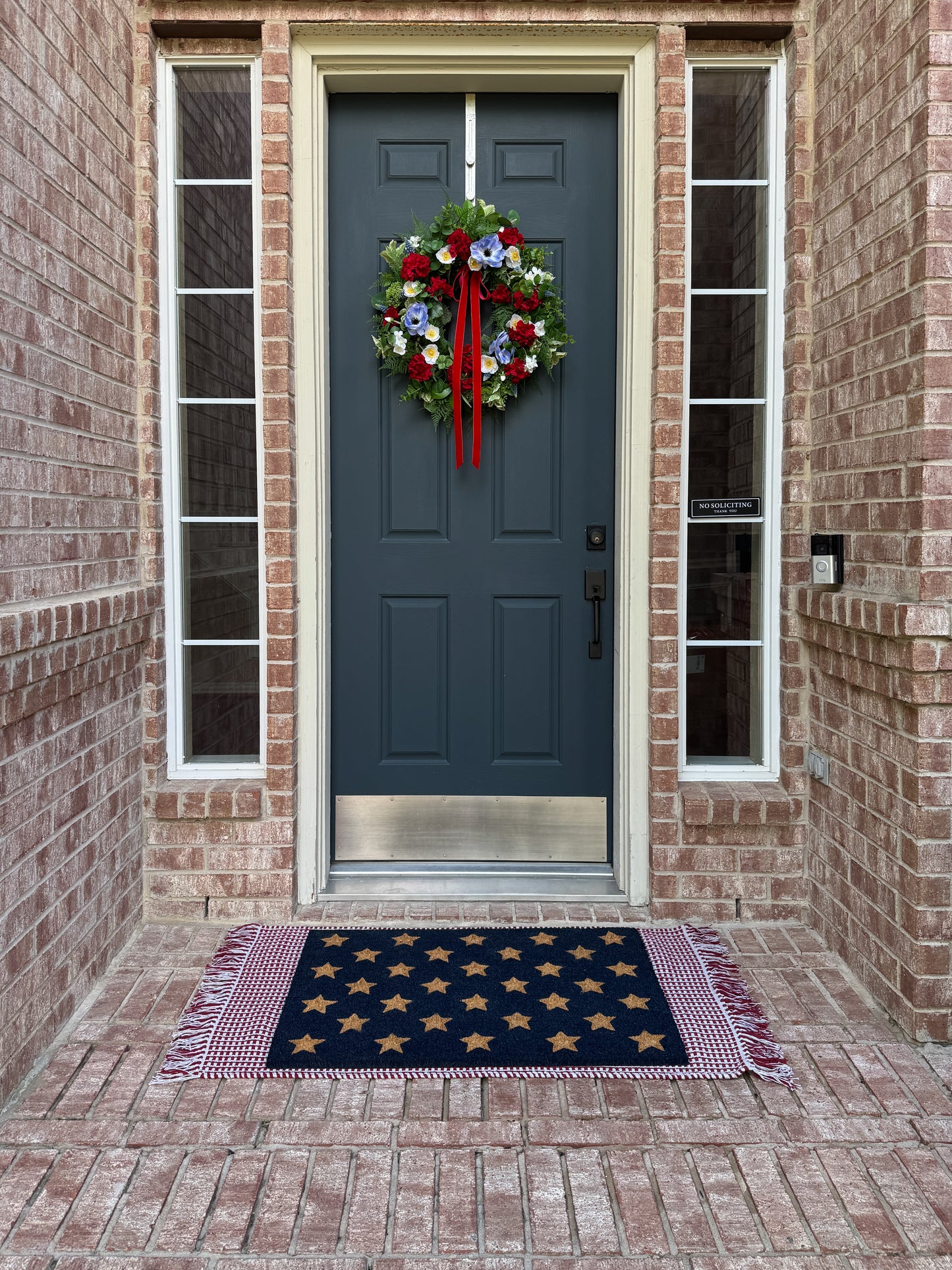 Americana Garden Wreath