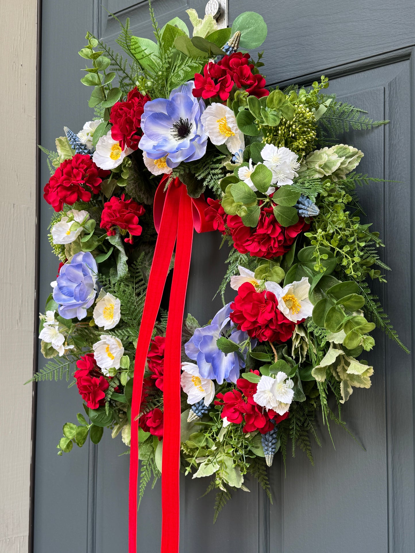 Americana Garden Wreath