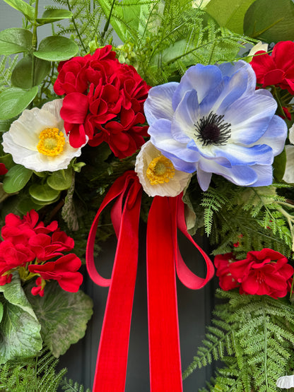 Americana Garden Wreath