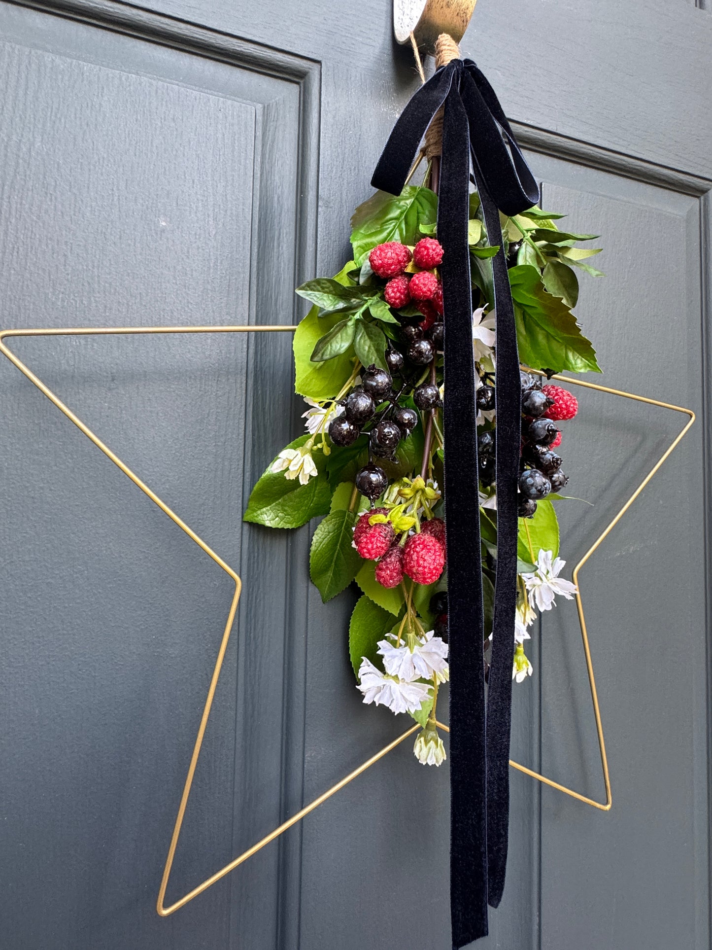 Patriotic Star Wreath