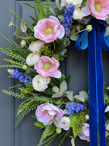 Texas Wildflower Wreath