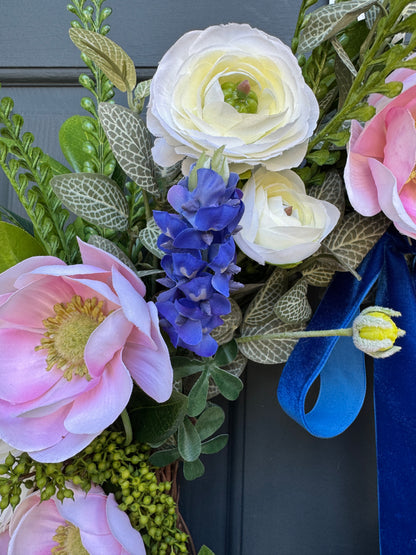 Texas Wildflower Wreath