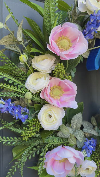 Texas Wildflower Wreath