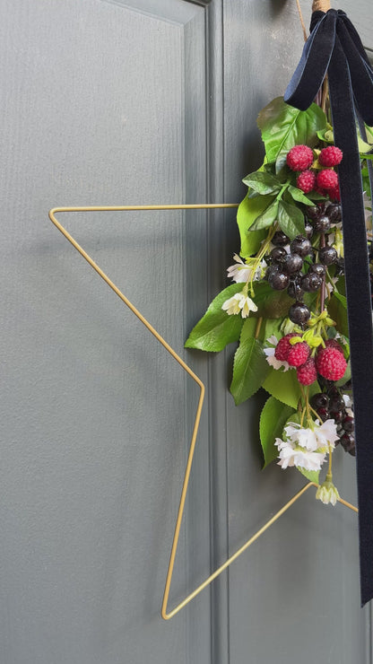 Patriotic Star Wreath