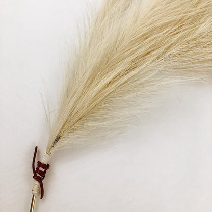 Modern Pampas Grass Wreath | Minimalist Front Door Décor | Simple Spring Wreath | Summer Hoop Wreath