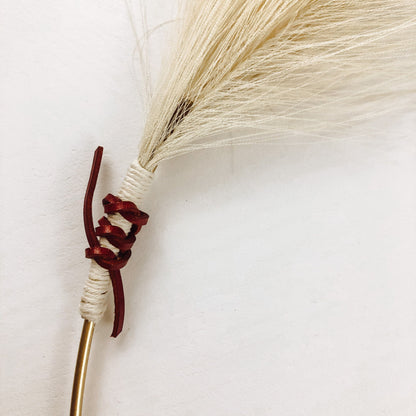 Modern Pampas Grass Wreath | Minimalist Front Door Décor | Simple Spring Wreath | Summer Hoop Wreath