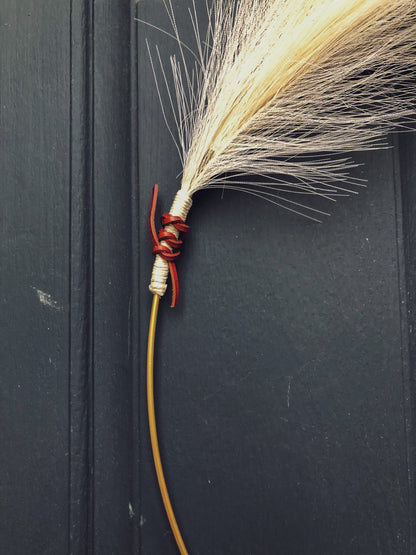 Modern Pampas Grass Wreath | Minimalist Front Door Décor | Simple Spring Wreath | Summer Hoop Wreath